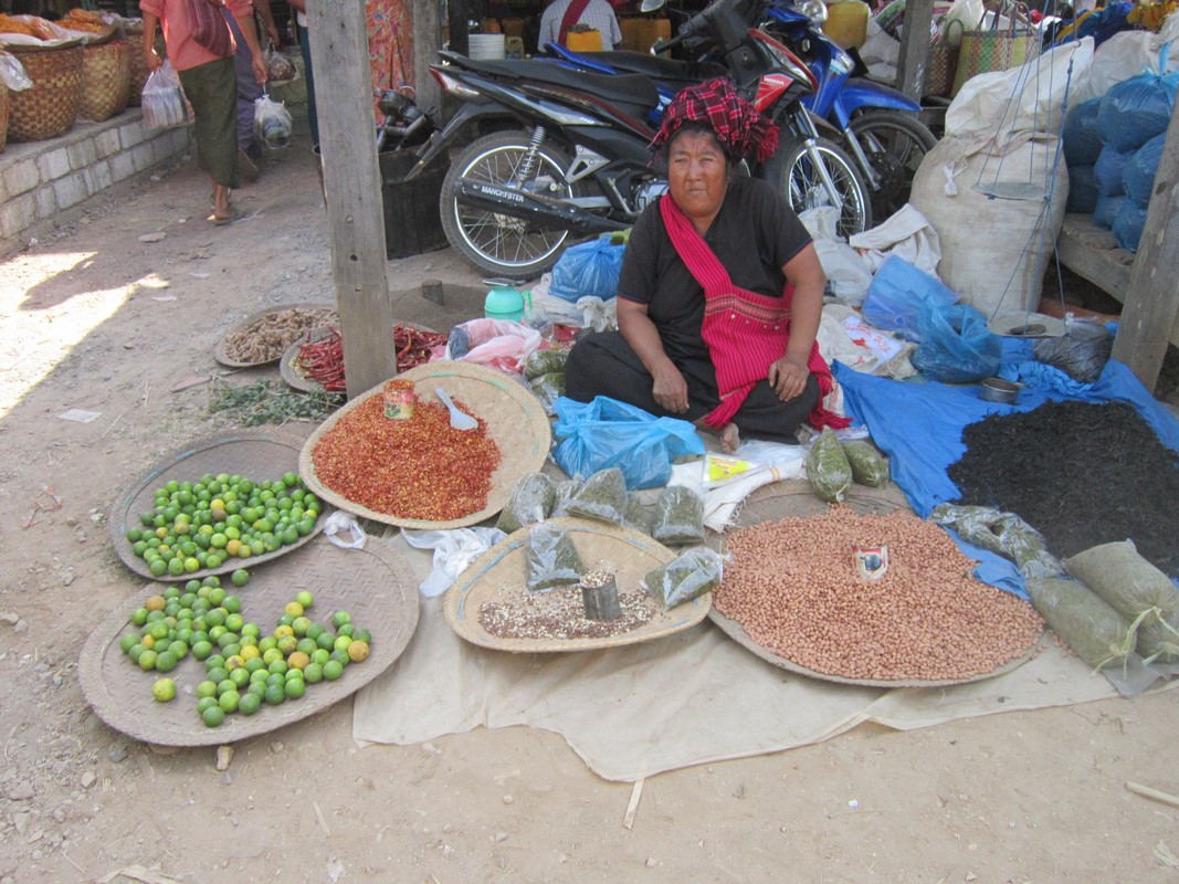 Marché à Inle Lake